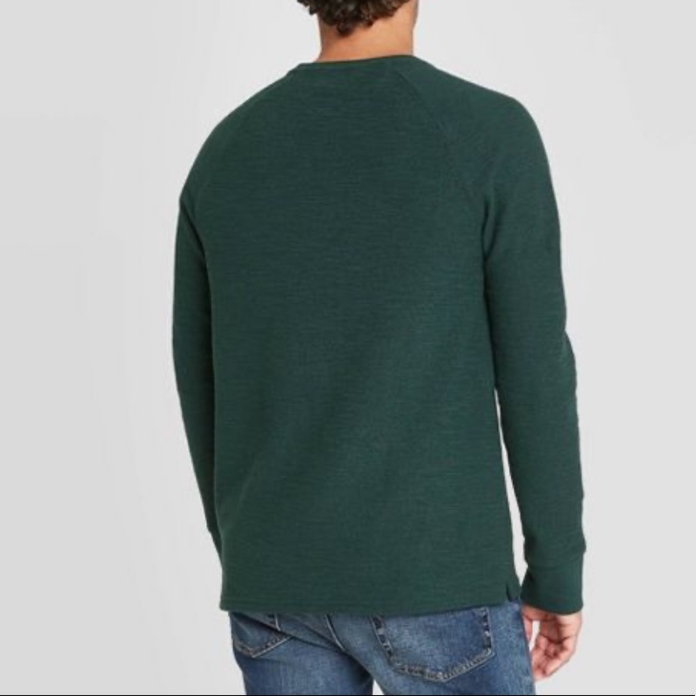 Goodfellow Textured Crew Neck Shirt - Picture 3 of 9
